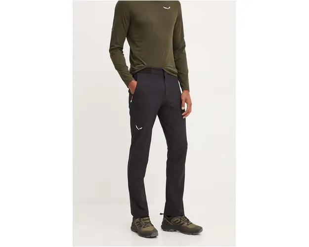 Salewa pantaloni de exterior Pedroc 2 Durastretch culoarea verde, 00.0000028702