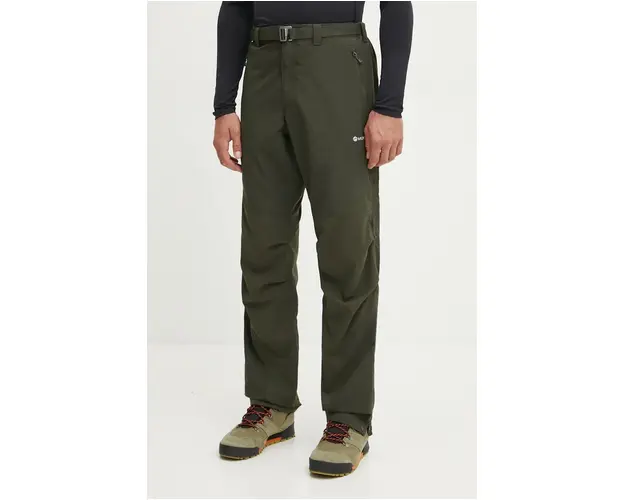 Montane pantaloni de exterior Terra culoarea verde