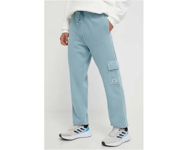 Reebok Classic pantaloni de trening cu imprimeu