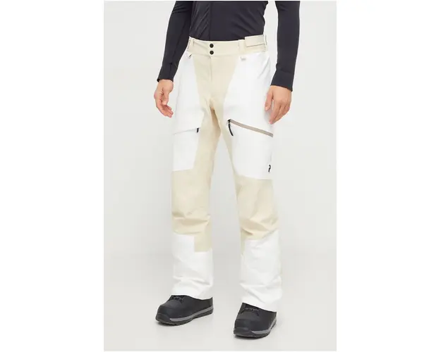 Peak Performance pantaloni de schi 2L Stretch culoarea bej