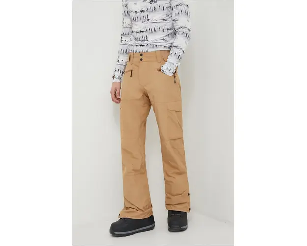 Picture pantaloni Plan culoarea bej