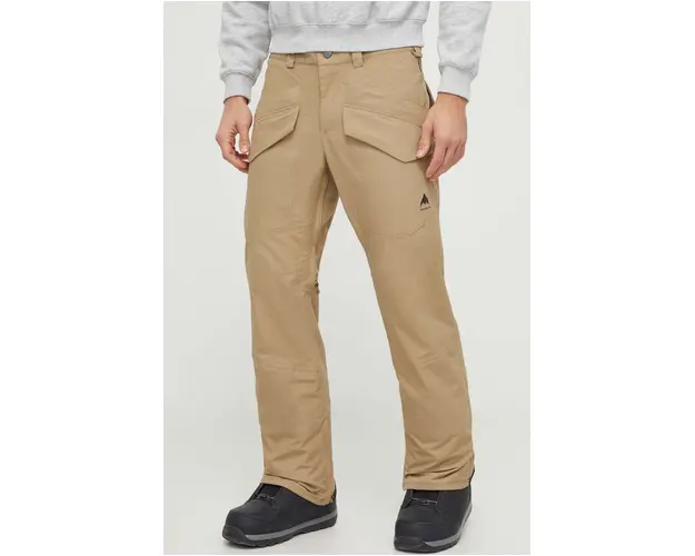 Burton pantaloni Covert 2.0 Insulated culoarea bej