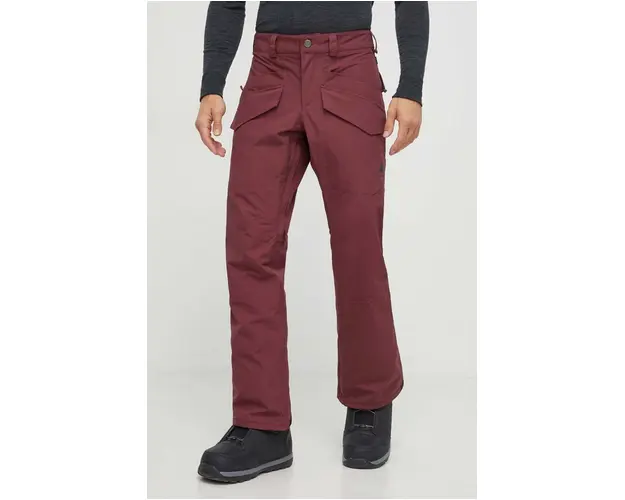 Burton pantaloni Covert 2.0 culoarea bordo