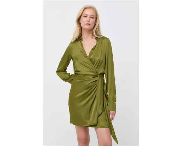MAX&Co. rochie culoarea verde, mini, evazati