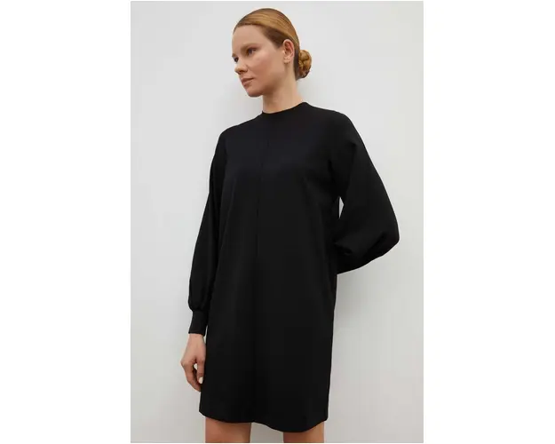 Drykorn rochie culoarea negru, mini, drept