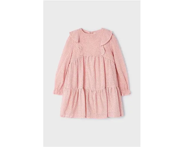 Mayoral rochie fete culoarea roz, mini, oversize