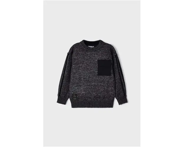 Mayoral pulover copii culoarea negru, light