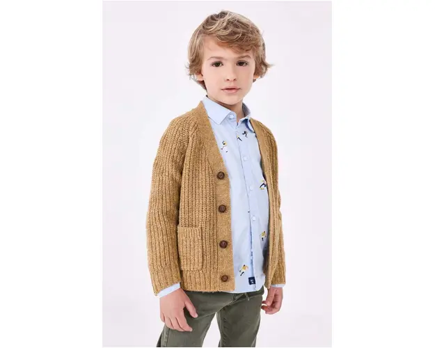 Mayoral cardigan copii culoarea verde