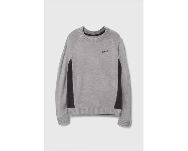 Pepe Jeans pulover copii culoarea gri, light