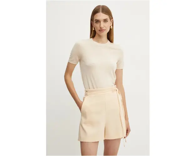 BOSS pulover de lana femei, culoarea galben, light, 50492857
