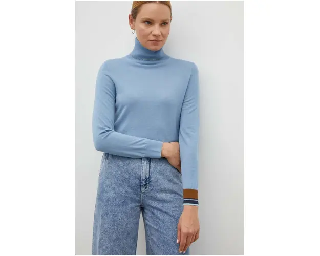PS Paul Smith pulover de lana femei, light, cu guler