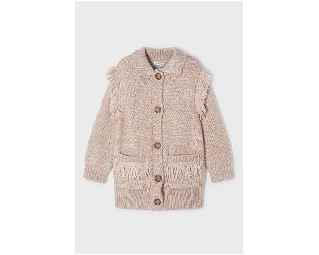 Mayoral cardigan copii culoarea bej, light