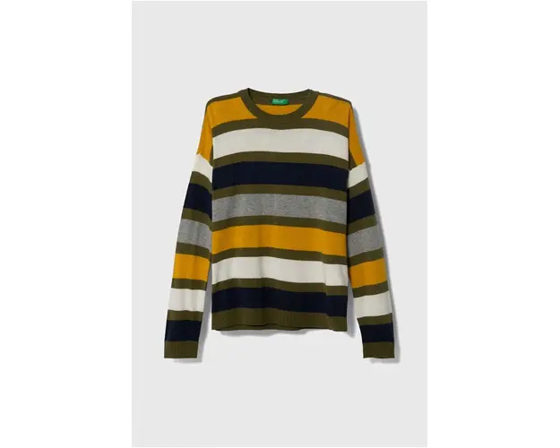 United Colors of Benetton pulover pentru copii din amestec de lana light