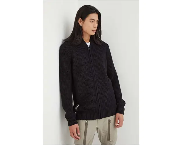 G-Star Raw cardigan barbati, culoarea negru