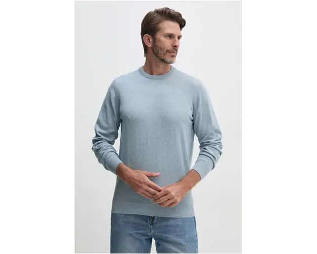 Barbour pulover de bumbac Essentials light, MKN0932