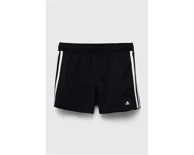 adidas Performance pantaloni scurti copii 3S SHO culoarea negru, cu imprimeu, talie reglabila