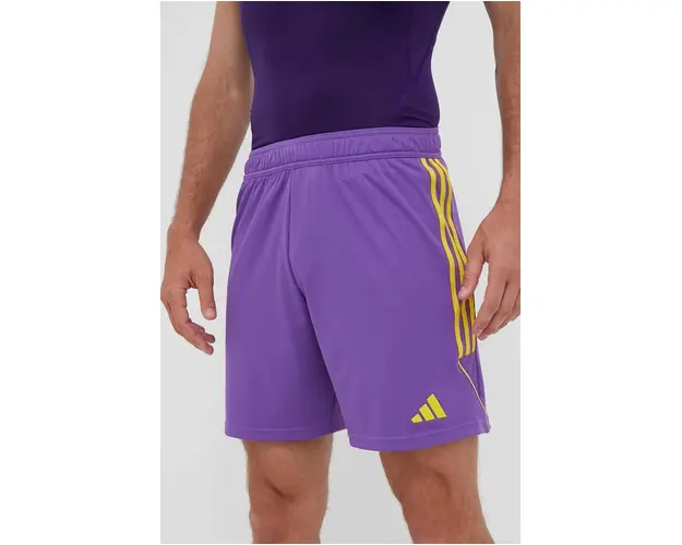 adidas Performance pantaloni scurti de antrenament Tiro 23 culoarea violet