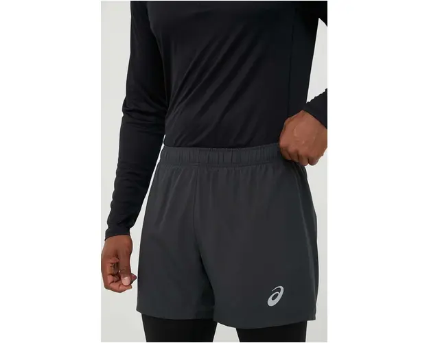 Asics pantaloni scurti de alergare Core culoarea negru