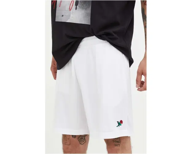 Vertere Berlin pantaloni scurti barbati, culoarea alb