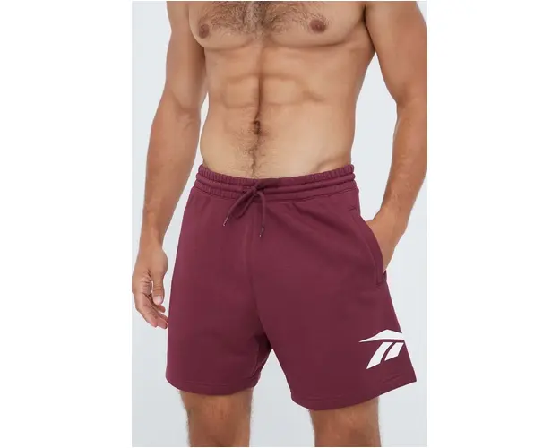 Reebok Classic pantaloni scurti barbati, culoarea bordo