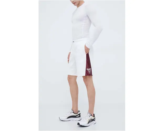 Reebok Classic pantaloni scurti de antrenament Basketball culoarea alb