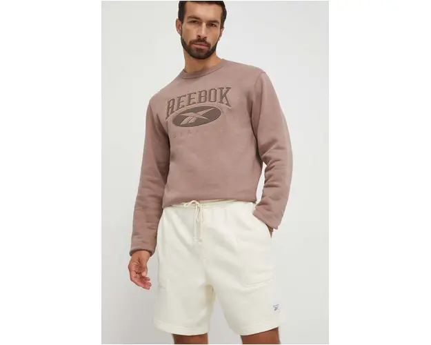 Reebok Classic pantaloni scurti barbati, culoarea bej