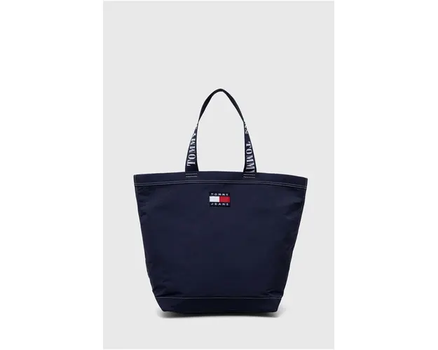 Tommy Jeans poseta culoarea albastru marin