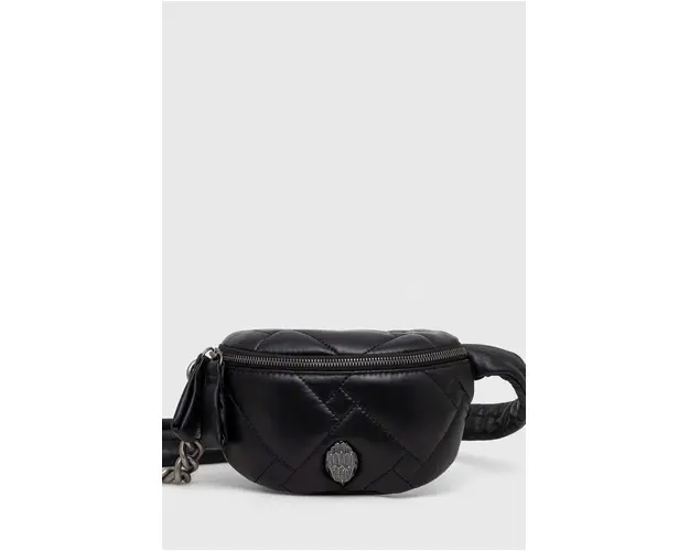 Kurt Geiger London borseta de piele culoarea negru