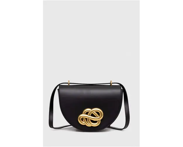 By Malene Birger poseta de piele culoarea negru