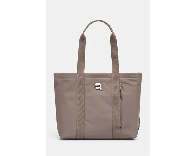 Karl Lagerfeld poseta culoarea gri