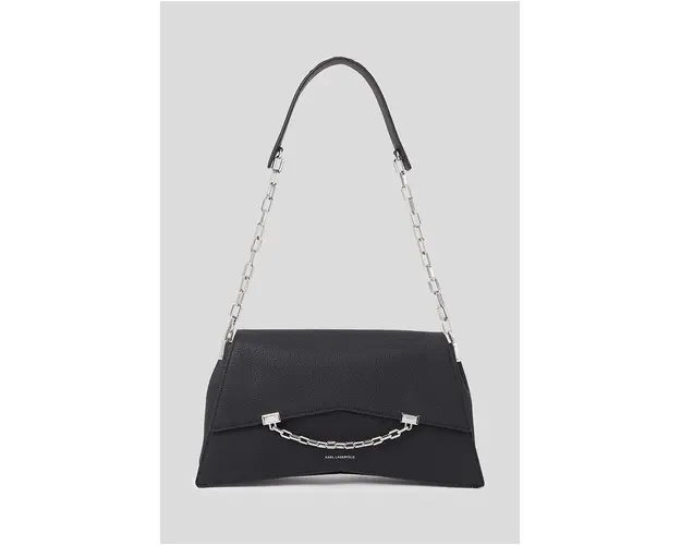 Karl Lagerfeld poseta de piele culoarea negru