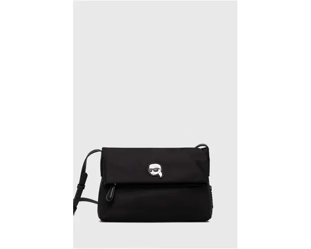 Karl Lagerfeld poseta culoarea negru
