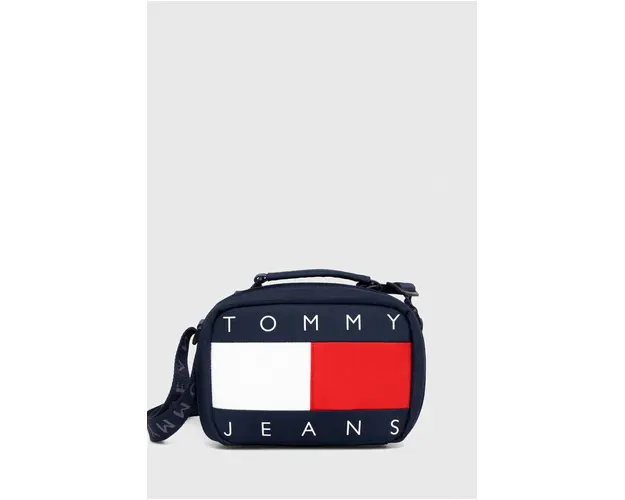 Tommy Jeans borseta culoarea albastru marin