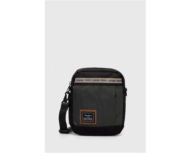 Pepe Jeans borseta culoarea verde