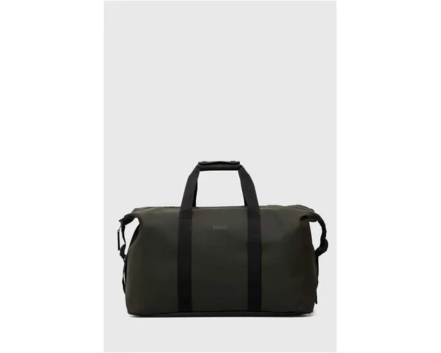 Rains geanta 14200 Weekendbags culoarea verde