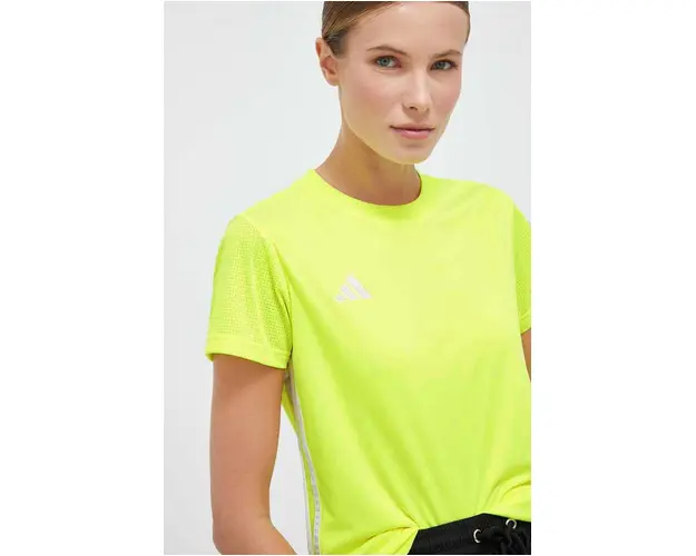 adidas Performance tricou de antrenament Tabela 23 culoarea galben IB4932