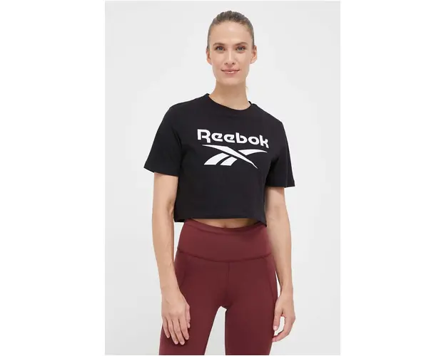 Reebok tricou Reebok Identity femei, culoarea negru