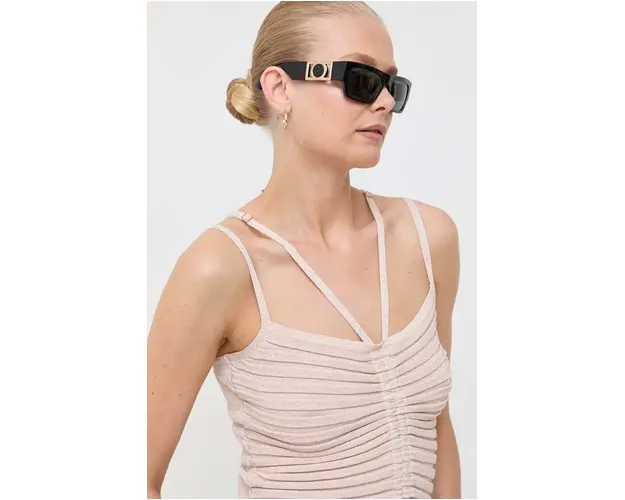 Morgan top femei, culoarea bej