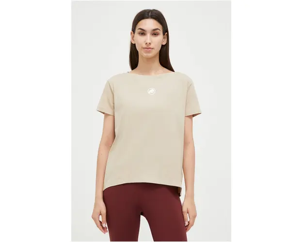 Mammut tricou Seon femei, culoarea bej