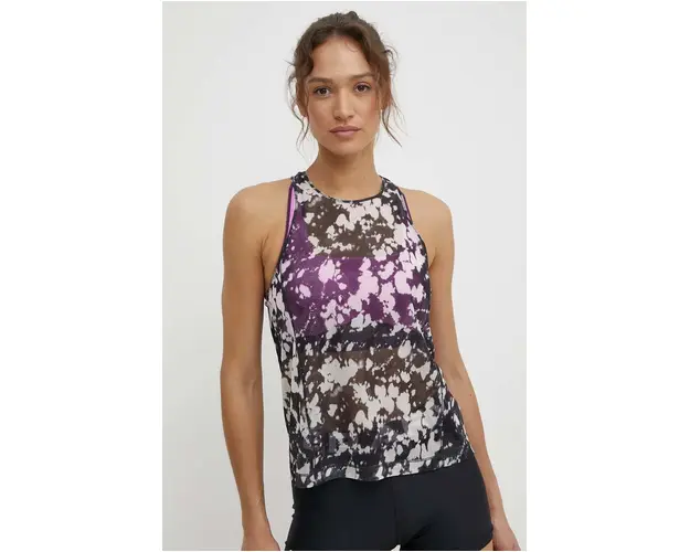 Casall top de antrenament Space culoarea negru