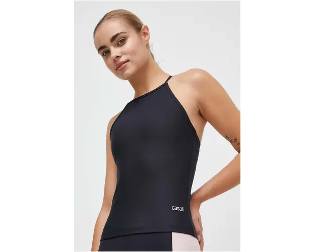 Casall top de antrenament Built-In-Bra culoarea negru
