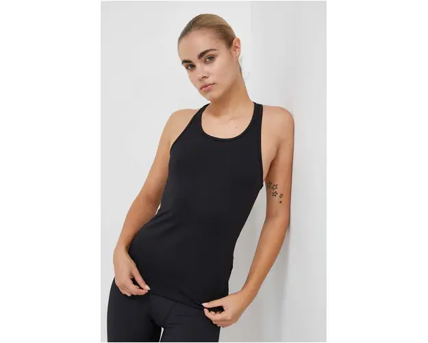 Casall top de antrenament Essential culoarea negru