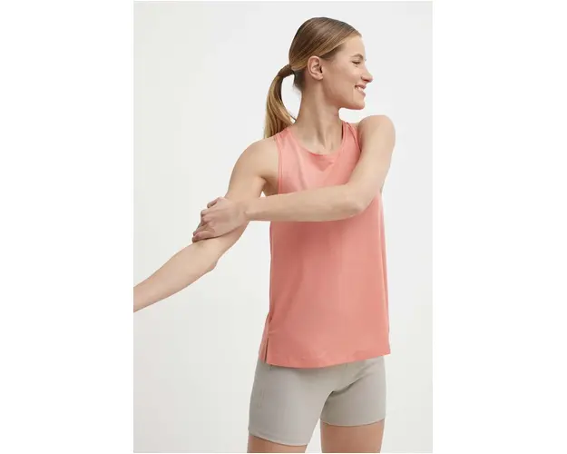 Casall top de antrenament Breeze culoarea portocaliu