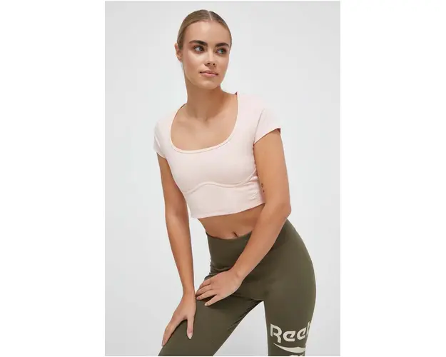 Reebok Classic tricou femei, culoarea roz