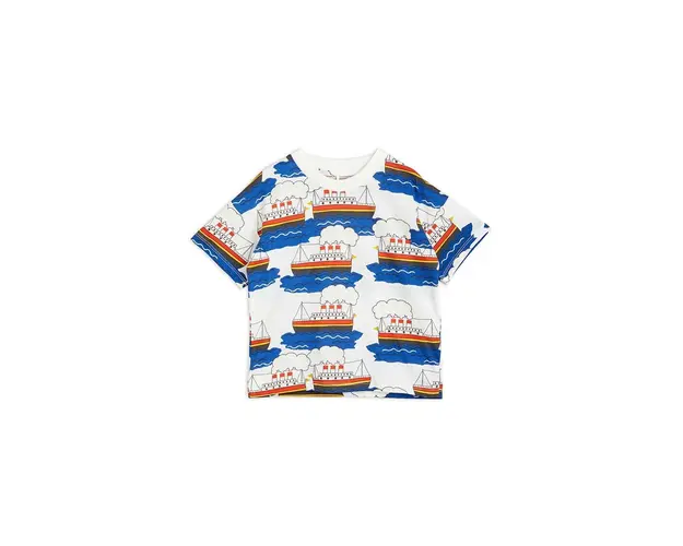 Mini Rodini tricou de bumbac pentru copii modelator