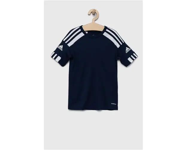 adidas Performance tricou copii culoarea albastru marin, cu imprimeu