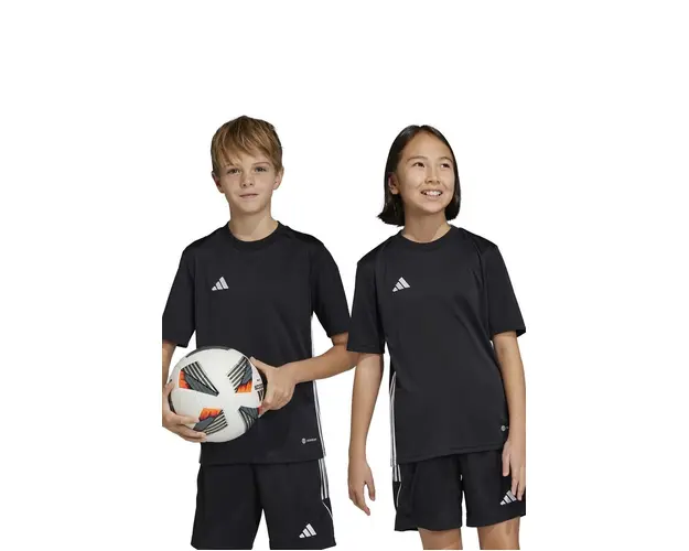 adidas Performance tricou copii TABELA 23 JSY Y culoarea negru, modelator