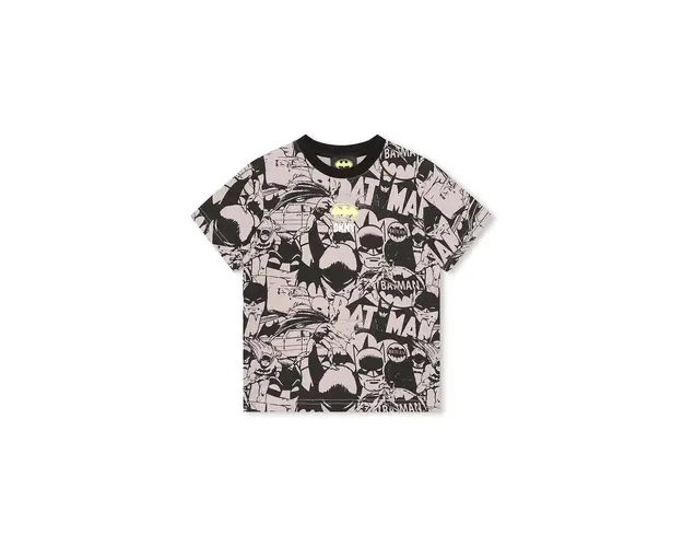 Dkny tricou de bumbac pentru copii x DC Comics culoarea negru, modelator