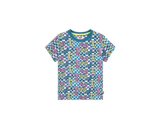 Levi's tricou copii culoarea alb, modelator