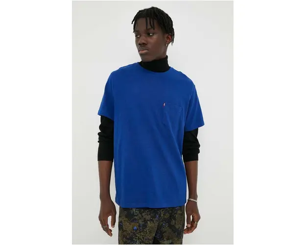 Levi's tricou din bumbac neted